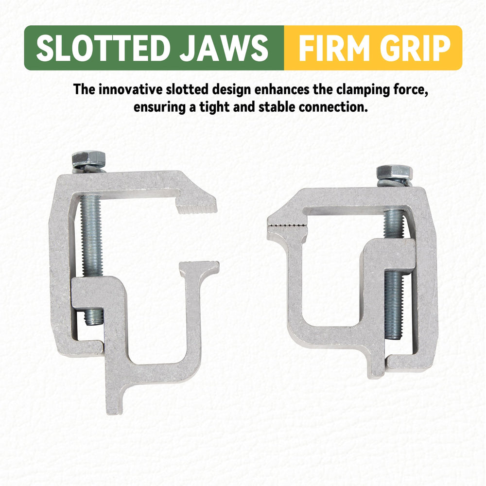 KUAFU mounting clamps installation being performed quickly and easily