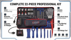 Kubapru trim removal tools set for safe interior panel work