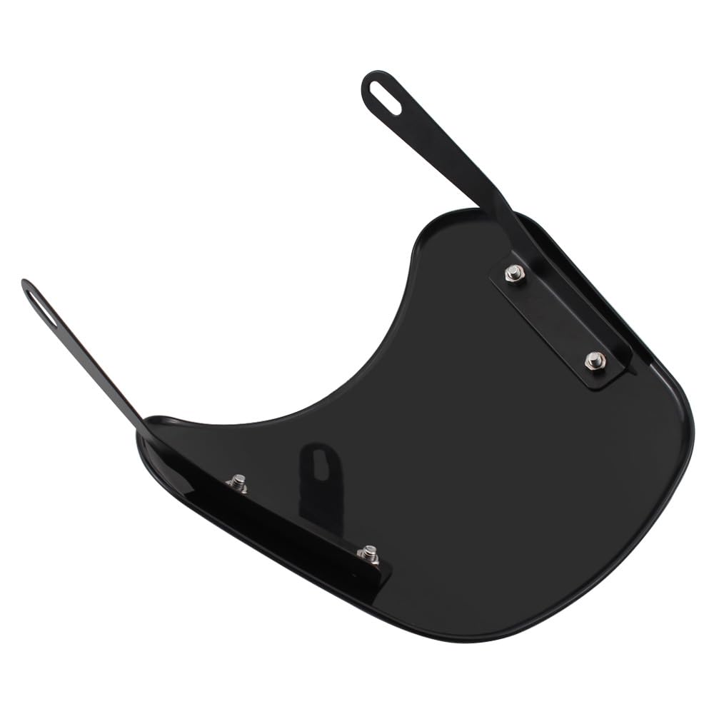 Deflects debris and bugs for clearer vision.