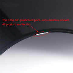 Wind deflection promotes a smoother ride.