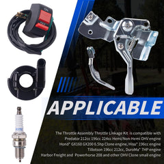 Kuiuk governor-lever-arm enables smoother linkage and tuning