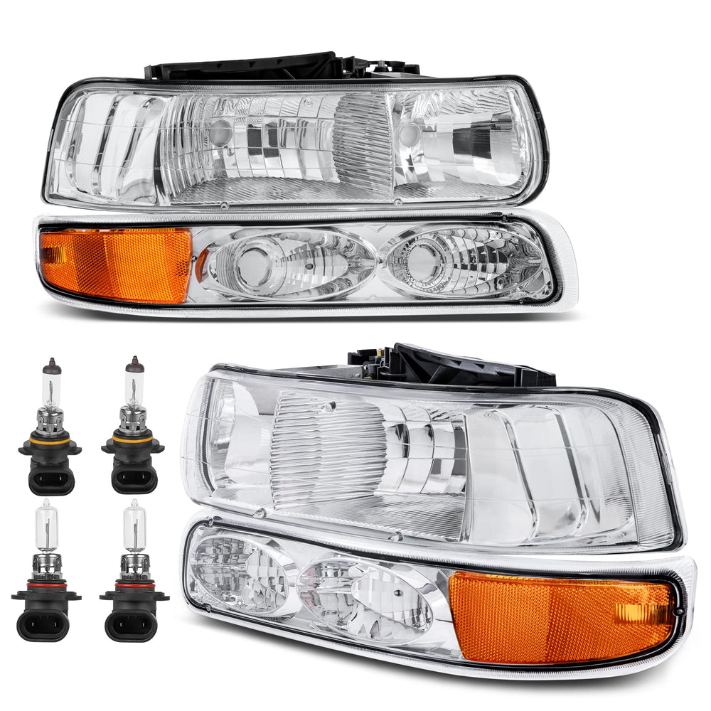 KUIPERAUTO headlight with front chrome housing for enhanced visibility and style
