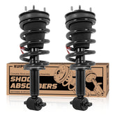 KUIPERAUTO front struts and coil-spring assembly close-up shows rugged build for Silverado/Sierra.