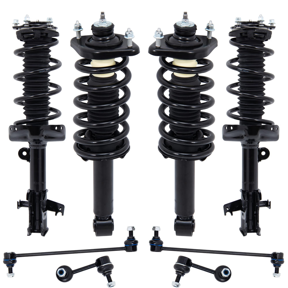 KUIPERAUTO front-rear shock-strut kit for CR-V 2012-2014 improves ride comfort and control