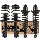 KUIPERAUTO front and rear strut coil assembly for Toyota Corolla enhances ride stability
