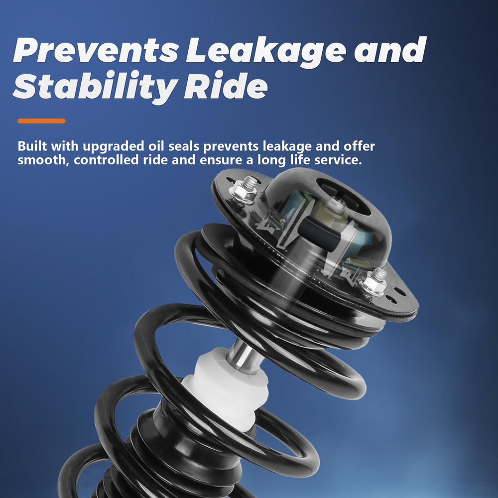 KUIPERAUTO front right strut assembly 172562R improves damping and ride quality.