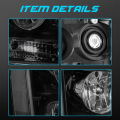 KUIPERAUTO headlight assembly for Chevy Suburban 1500 front view delivers clear illumination and style.