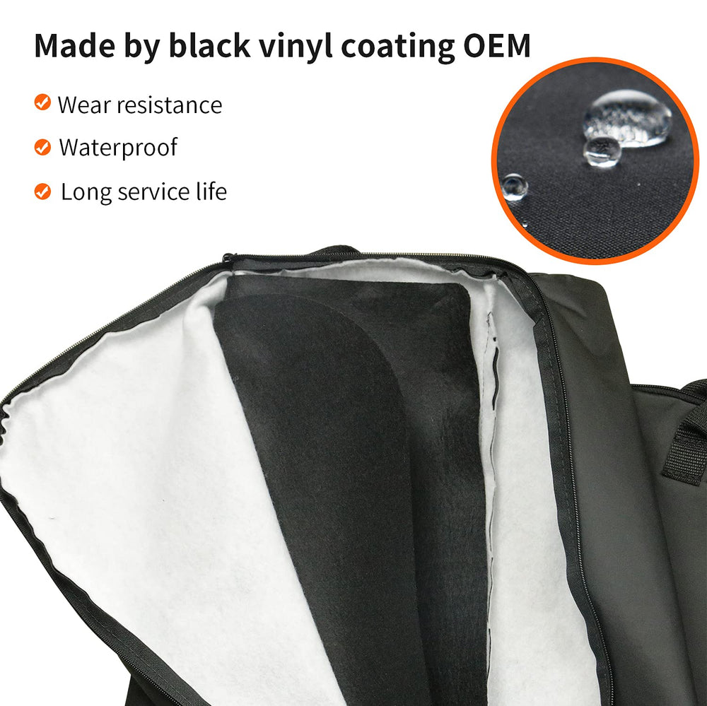 Kujunpao waterproof, wear-resistant bag protects windows during off-road trips.