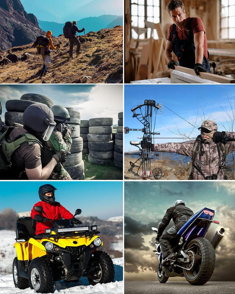KUMGIM Tactical Gloves durable materials: breathable nylon and microfiber for comfortable all-day wear.