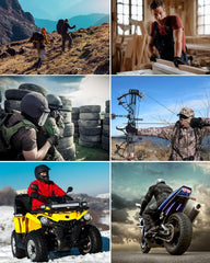 KUMGIM Tactical Gloves durable materials: breathable nylon and microfiber for comfortable all-day wear.