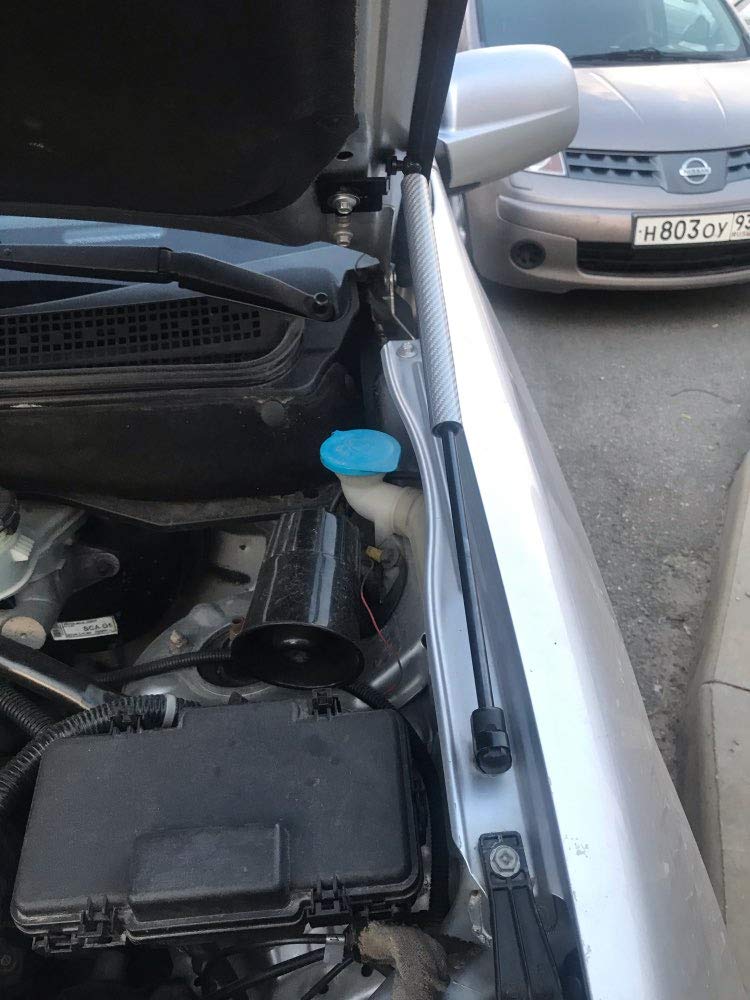 KUNSYOUKIM front hood lift supports in action for easier hood operation
