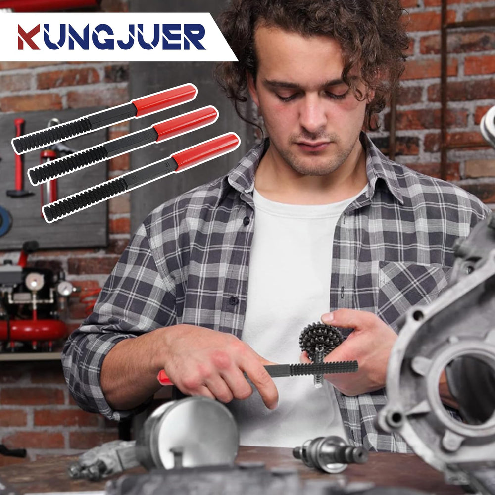 KUNGJUER removable handle enhances safe, comfortable operation.