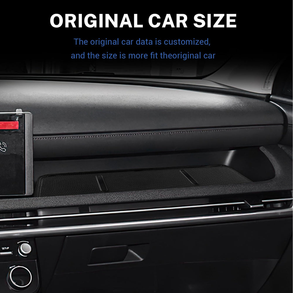 KUNGKIC center console pad reduces item shifting for quieter drives.