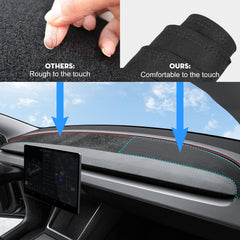 KUNIST dash pad preserves dashboard condition against sun exposure.