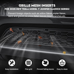 KUNIST vent cover uses ABS plastic and stainless steel mesh for durability.