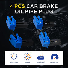 Kuntech brake line plug tool enables fast, tool-free installation