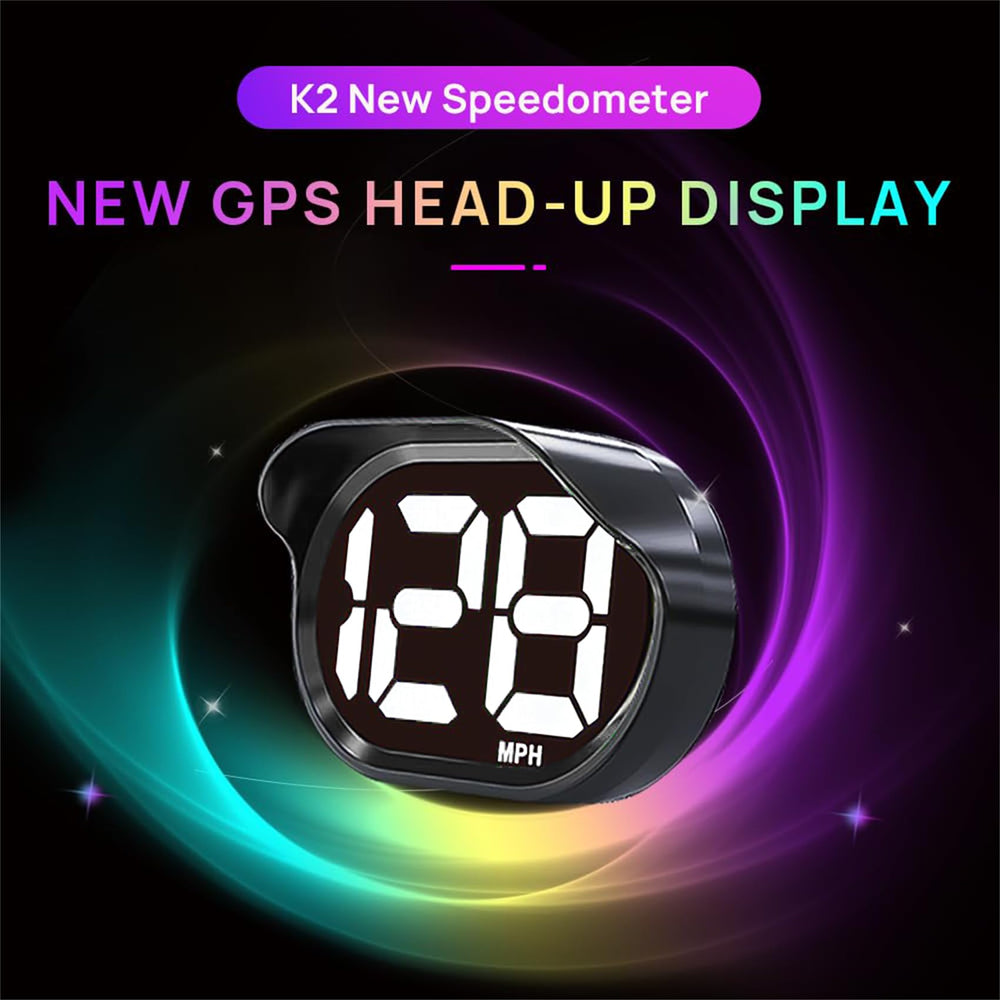 KUOWEIHUD GPS speedometer readable through sunglasses or glass glare
