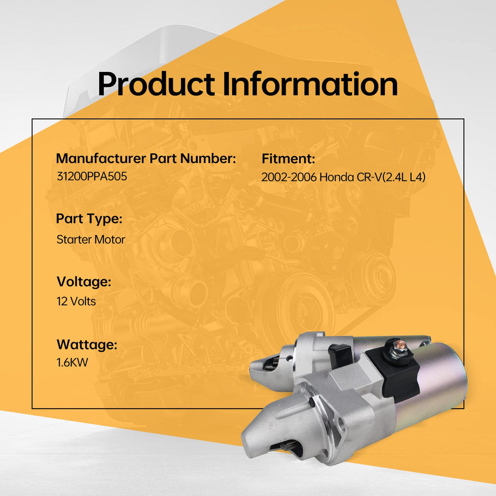 KUSATEC 17844 starter motor compatibility label helps correct replacement choice