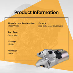 KUSATEC 17844 starter motor compatibility label helps correct replacement choice