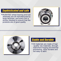 KUSATEC 512401 rear hub assembly for Scion FR-S, precise fit.