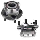 KUSATEC 513220 front wheel bearing hub close-up showing tight tolerances for smooth rotation.