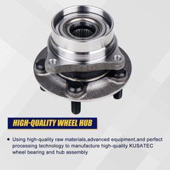 KUSATEC 513265 hub flange with four-bolt pattern for secure mounting