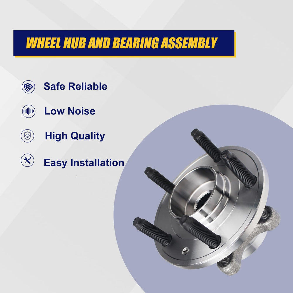 KUSATEC 513275 rear hub assembly designed for quiet, stable highway driving.