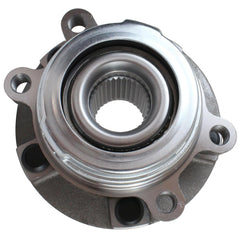 KUSATEC 513296 wheel hub with 4-bolt flange for secure mounting