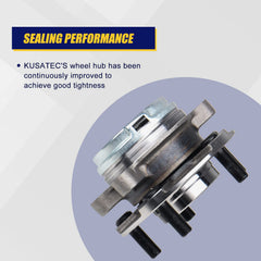 KUSATEC 513296 front hub for Nissan Murano minimizes road vibration
