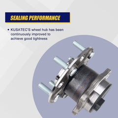 KUSATEC ABS-ready hub integrates sensor compatibility for safer braking performance.