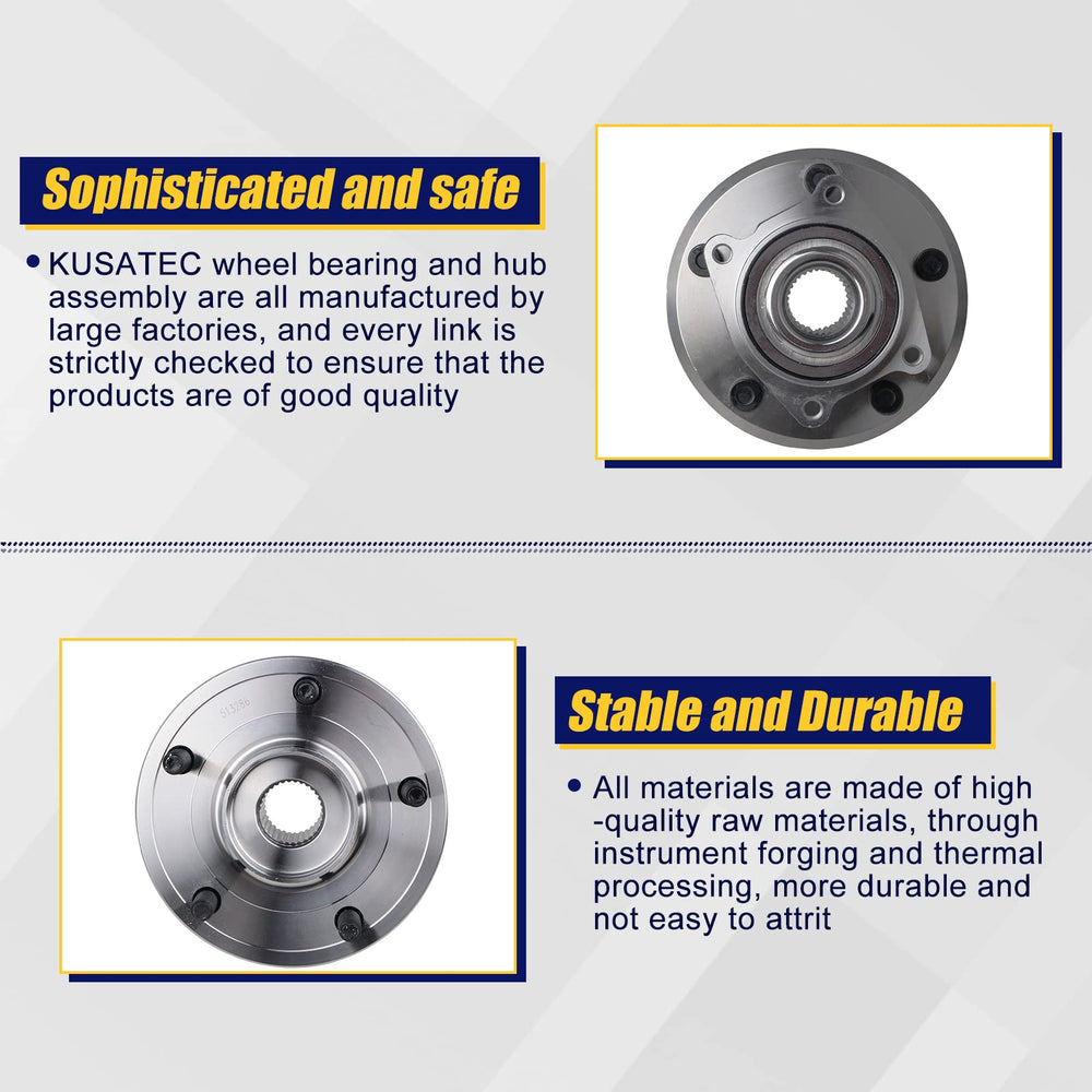 KUSATEC 513286 packaged image indicates ready-to-install wheel hub replacement