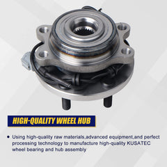 KUSATEC 515065 hub assembly for Pathfinder front hub supports stable steering