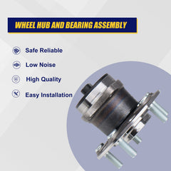 KUSATEC rear hub with 4-bolt flange focuses on precise mounting and stability.