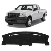 KUST black dash cover for Ford F-150 left-hand drive with snug fit and protection