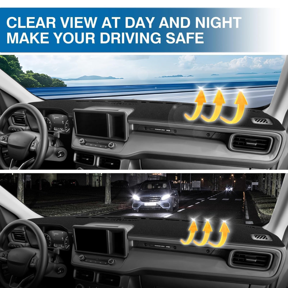 KUST dash cover edge stitching provides durability against wear and tear.