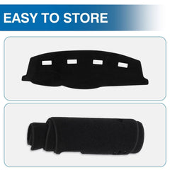 KUST dash cover easy install foldable—compact storage for Ram