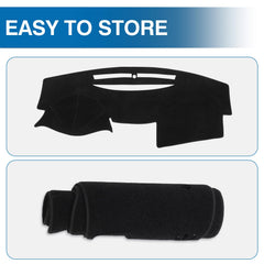 KUST dash cover foldable for compact storage