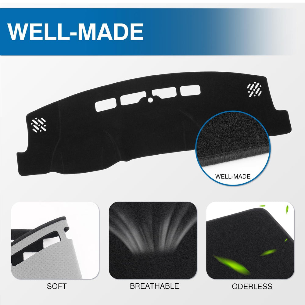 KUST dash cover scratch disguise hides wear and scratches.