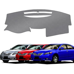 KUST gray dash cover for Toyota Camry 2007-2011, front view, precise fit and interior protection.