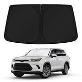 KUST Grand Highlander windshield shade for front-fit with glare reduction