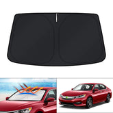 KUST Windshield Shade installed on Honda Accord for a precise fit and UV protection.