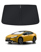 KUST windshield shade for Prius with full-coverage design blocks sun for cooler interiors