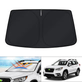 KUST windshield shade full coverage on Subaru Ascent blocks sun and heat.