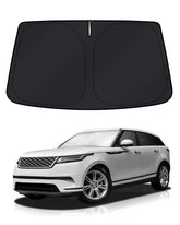 KUST windshield shade on Velar blocks sunlight for cooler cabin