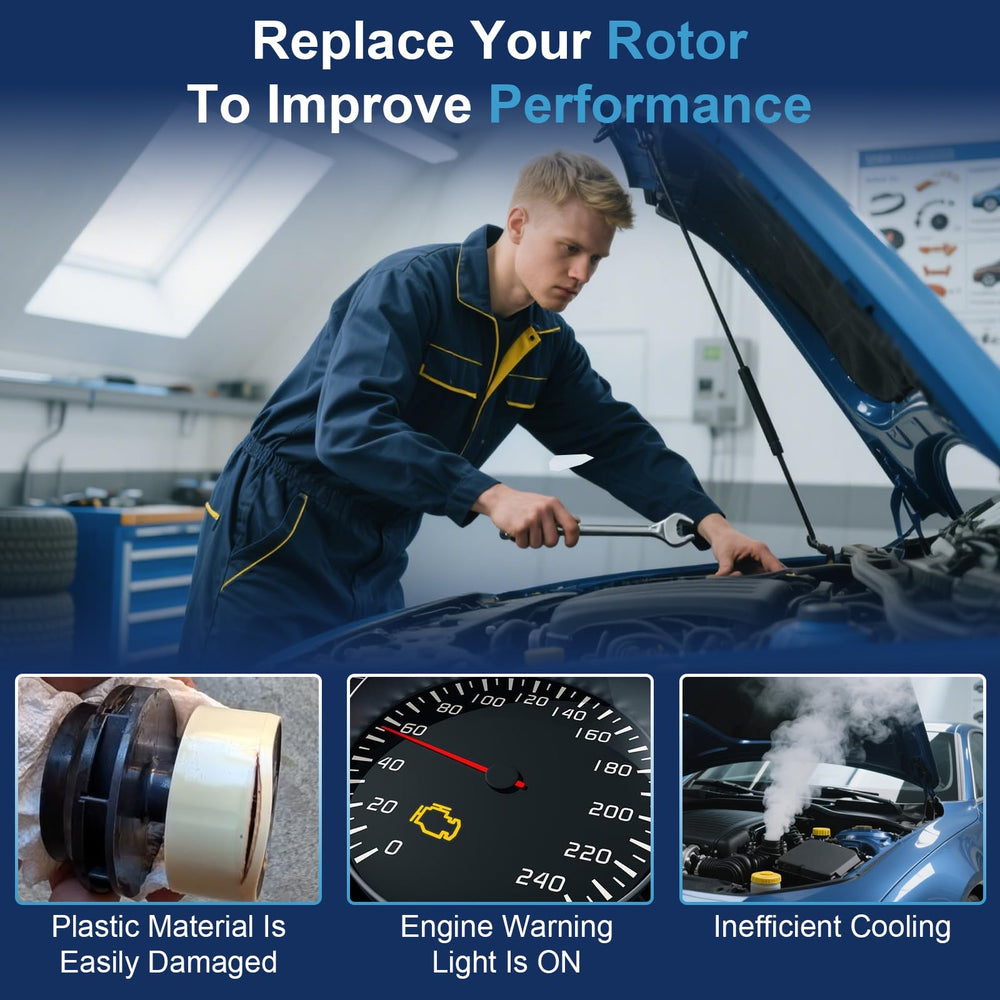 KUTTOLE Avalon Hybrid 2013-2018 rotor helps steady coolant flow