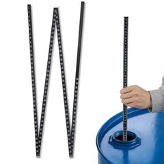Kuypxln Oil Tank Measuring Stick shows 126-inch unfold reach for deep tanks.