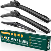 KVQ windshield wiper 26-inch front blade for Nissan Rogue ensures clearer visibility