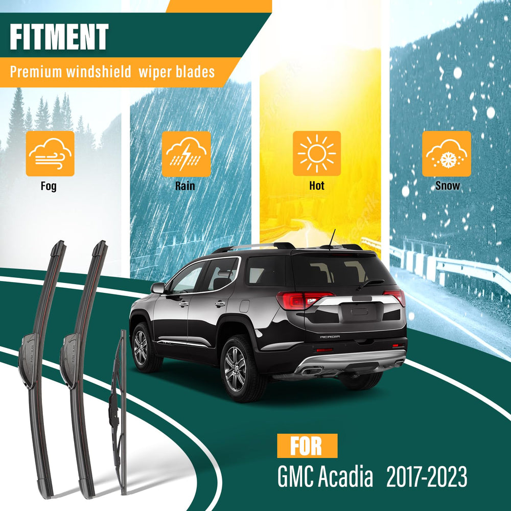 KVQ 24-inch front blade offers OEM-like fit for Acadia