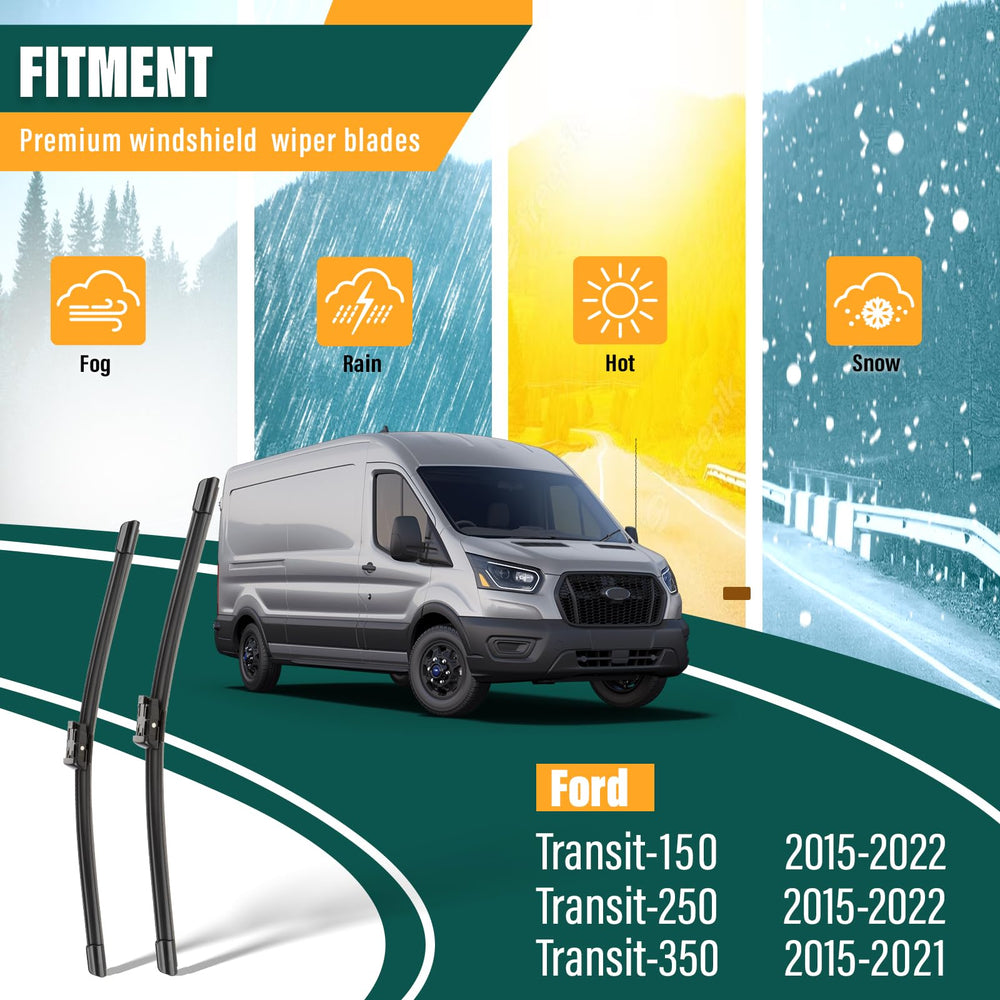 KVQ Graphite-coated wipers reduce friction for smoother wipes