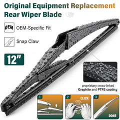 KVQ all-weather performance for clear visibility in rain or shine